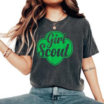 Scout For Girls Cookie Season Scout Troop Matching Women's Oversized Comfort T-Shirt - Thegiftio UK