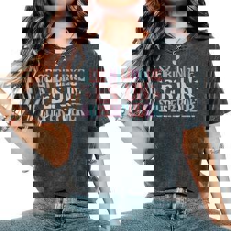Ser Bilingue Es Un Superpoder Bilingual Spanish Teacher Women's Oversized Comfort T-Shirt - Monsterry