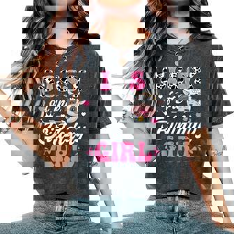 Sissy Of The Birthday Girl Cute Cow Farm 1St Birthday Women's Oversized Comfort Colors T-Shirt - Monsterry