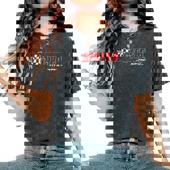 Sister Pit Crew Race Car Birthday Family Matching Pit Crew Women's Oversized Comfort T-Shirt | Seseable CA