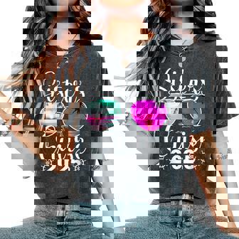Sisters Cruise 2025 Sister Cruising Vacation Trip Women's Oversized Comfort T-Shirt - Seseable