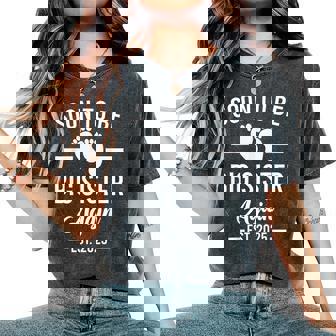 Soon To Be Big Sister Again Est 2025 New Sister Women's Oversized Comfort T-Shirt | Seseable CA