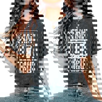 Straight Outta Timeout Kids Boy Girl Toddler Shirt T-Shirt Women's Oversized Comfort Colors T-Shirt - Monsterry