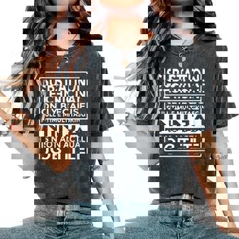 Substation Technician Full Time Multitasking Ninja Women's Oversized Comfort Colors T-Shirt - Monsterry