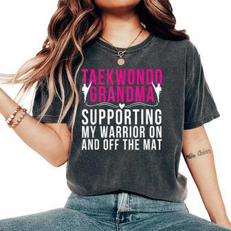 Taekwondo Grandma Proud Taekwondo Grandmother Women's Oversized Comfort T-Shirt - Thegiftio UK