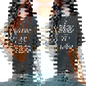 Tattoos Are Trashy So Is Your Mom Tattooed Mom Vintage Women's Oversized Comfort T-Shirt | Mazezy