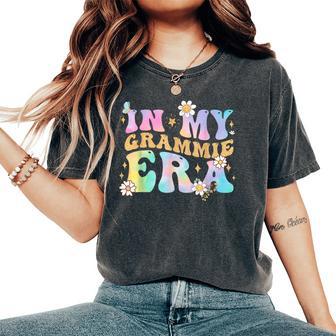 Tie Dye In My Grammie Era Grandma Grammie Women's Oversized Comfort T-Shirt - Thegiftio UK
