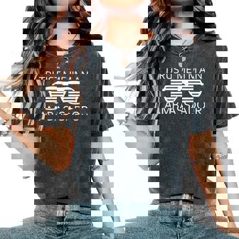 Trust-Me I'm An Ambassador For Women Men Women's Oversized Comfort Colors T-Shirt - Monsterry