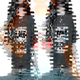 I Have Two Titles Mom & Dsp Direct Support Staff Mother Day Women's Oversized Comfort T-Shirt | Mazezy