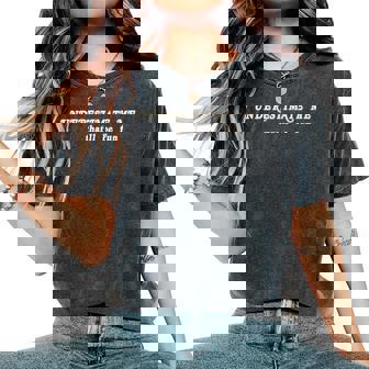 Underestimate Me That'll Be Fun Sarcastic T-shirt oversize confortable pour femme - Cadeauxyz