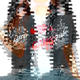 Valentines Day Galentines Gang Valentine Girls Women's Oversized Comfort T-Shirt - Thegiftio