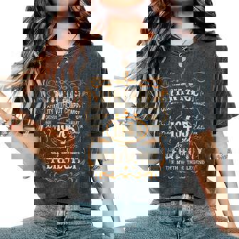 Vintage 1945 80Th Birthday 80 Year Old For Women Camiseta extragrande cómoda para mujer - Regaloses