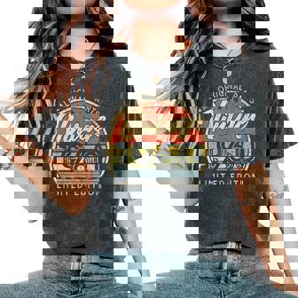 Vintage 1960 Edición Limitada Retro Hecho En 1960 Hombres Es Camiseta extragrande cómoda para mujer - Regaloses