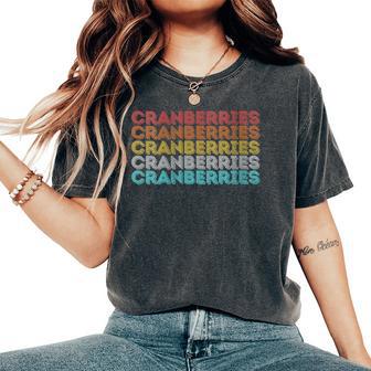 Vintage Retro Cranberries Women's Oversized Comfort T-Shirt - Thegiftio UK