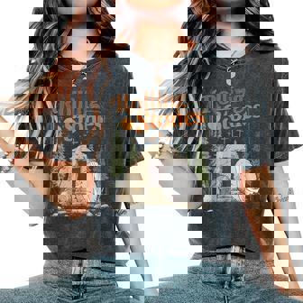 Vintage The Stone Was Rolled Away He Is Aliive Christian Women's Oversized Comfort T-Shirt - Thegiftio