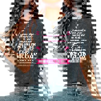 Wrestling Grandma Oma Favorite Wrestler Parent Mother's Day Women's Oversized Comfort T-Shirt - Thegiftio