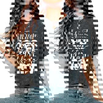 My Favorite Soccer Player Calls Me Mom Cute Soccer Women Women's Oversized Comfort Colors T-Shirt - Monsterry
