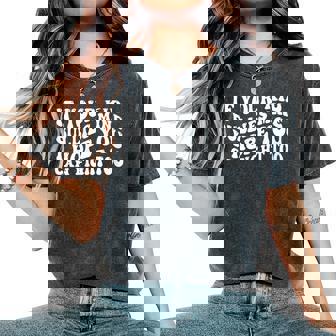 If Your Kid Bullies Mine I Hope You Can Fight Too Women's Oversized Comfort Colors T-Shirt - Monsterry