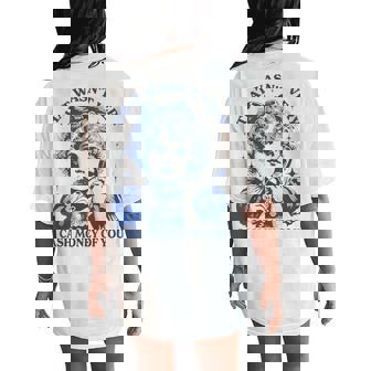 Retro That Wasn't Very Cash Money Of You Cute Girl Costume Women's Oversized Comfort T-Shirt Back Print | Mazezy