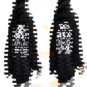 100 Days Band Aids & Ice Packs Nurse 100 Days Of School Women Oversized Hoodie Back Print - Thegiftio