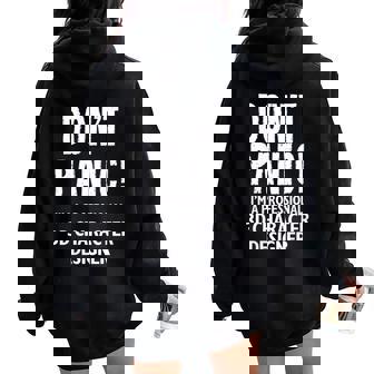 3D Character Er Women Oversized Hoodie Back Print - Monsterry