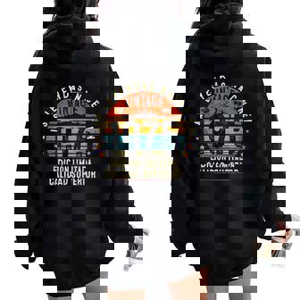 50 Años Cumpleaños Hombre 1975 50 Años Cumpleaños Women Oversized Hoodie Back Print - Regaloses