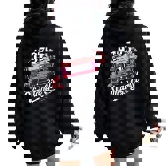 50 Años Intage 1975 Cumpleaños 50 Retro 1975 Women Oversized Hoodie Back Print - Regaloses