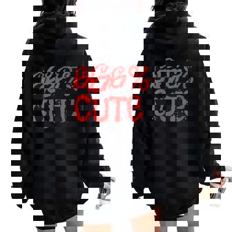 666 Cute Pagan Satanic Athée Anti Church Punk Goth Satan Sweat à capuche oversize pour femme avec imprimé dans le dos - Cadeauxyz