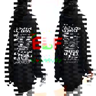 6th Grade Elf Squad Christmas Matching Boys Girls Women Oversized Hoodie Back Print - Monsterry
