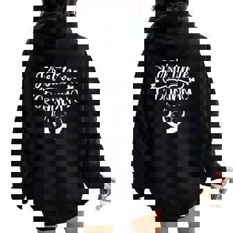 Abuela Primeriza Primeraez Embarazo Abuelo Embarazada Women Oversized Hoodie Back Print - Regaloses