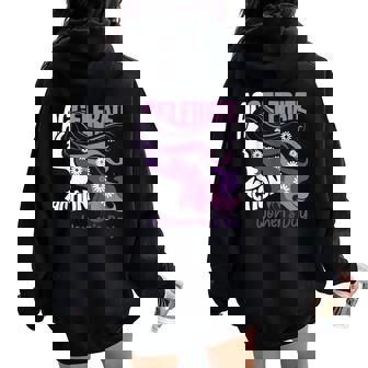 Accelerate Action Día Internacional De La 2025 Floral Women Oversized Hoodie Back Print - Regaloses