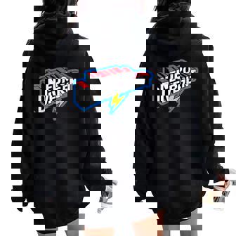 Autismo Concienciar Merch Hombres Es Niños Neurodiversidad -Neck Manga Larga Niños Negro Talla S Women Oversized Hoodie Back Print - Regaloses