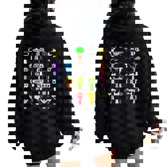 Beat All Sprunkii Sounds Toys For Boys And Girls Birthday Women Oversized Hoodie Back Print - Thegiftio UK