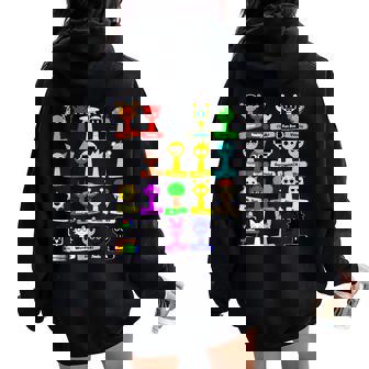 Beat All Sprunky Sounds Toys For Boys And Girls Birthday Women Oversized Hoodie Back Print | Seseable CA