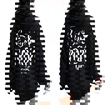 Best Mom Ever Butterfly Mother's Day Women Women Oversized Hoodie Back Print - Seseable