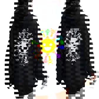 All Best Sprunki Toys Around Mr Sun Phase Toys Boys Girls Women Oversized Hoodie Back Print - Thegiftio UK