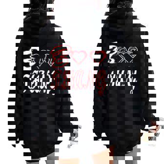 Boo Thang Unique Endearment Girlfriend Wife T Shirt Women Oversized Hoodie Back Print - Monsterry