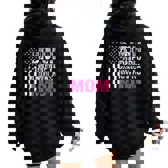 Bruh Formally Known As Mom Mother's Day Women Oversized Hoodie Back Print - Seseable