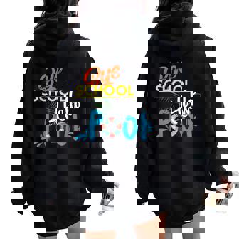Bye School Hello Pool Sunny Girls Boys Shirt Women Oversized Hoodie Back Print - Monsterry
