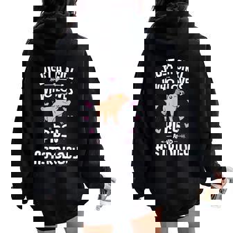 Cadeaux Pour Filles Et S Cochons Et Astrologie Sweat à capuche oversize pour femme avec imprimé dans le dos - Cadeauxyz