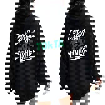 Certified Torta Pounder Fat Women Men Torta Meme Women Oversized Hoodie Back Print - Monsterry