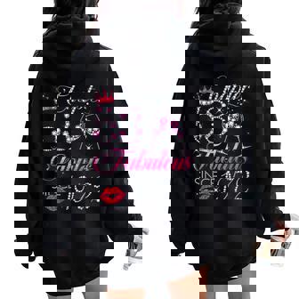 Chapter 53 Fabulous Since 1972 53Rd Birthday For Women Women Oversized Hoodie Back Print - Thegiftio UK