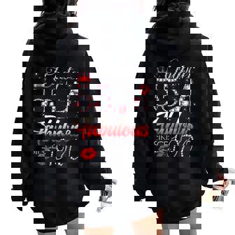 Chapter 55 Fabulous Since 1970 55Th Birthday Queen For Woman Women Oversized Hoodie Back Print - Thegiftio UK