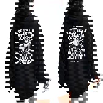 Cheer Squad Cheerleading Cheerleader Team Women Oversized Hoodie Back Print - Seseable