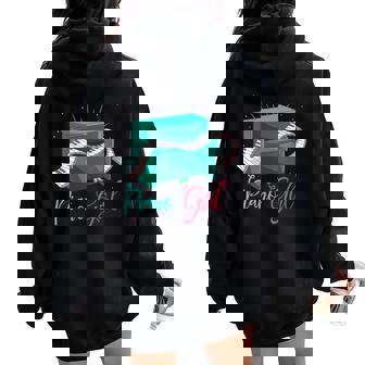 Classique Musique Cadeau Pour Une Piano Sweat à capuche oversize pour femme avec imprimé dans le dos - Cadeauxyz