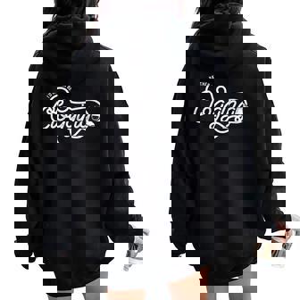 Clogging Dance I'd Rather Be Clogging Folk Dance Women Oversized Hoodie Back Print - Monsterry