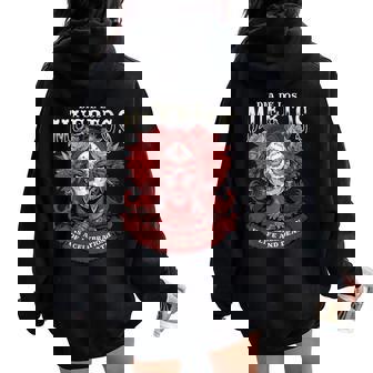 Dia De Los Muertos Est Une Célébration De Laie Et De La Mort Sweat à capuche oversize pour femme avec imprimé dans le dos - Cadeauxyz