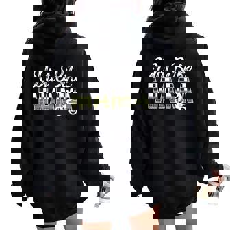 Dirt Bike Mama Dirt Bike Mom Of A Dirt Biker Mom Women Oversized Hoodie Back Print | Mazezy