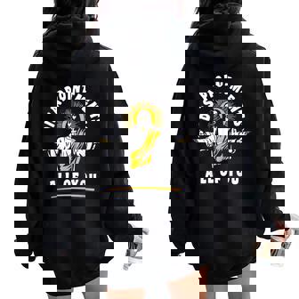 Disappointments All Of You Jesus-Christ Meme Christian Women Oversized Hoodie Back Print - Seseable