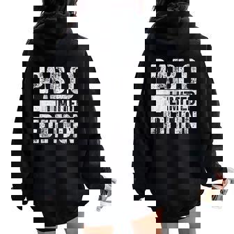 Divertida De Broma Con Nombre Personalizado Pablo Edición Limitada Women Oversized Hoodie Back Print - Regaloses